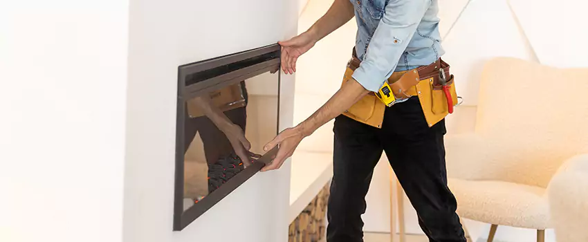 Metal Fireplace Installation in Dunwoody, Georgia