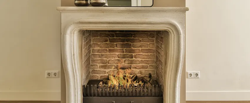 Vintage-style Fireplace Redesign in Dunwoody, Georgia