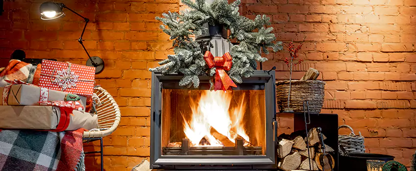 Travis Industries Linear Gas Fireplace Installation in Dunwoody, Georgia