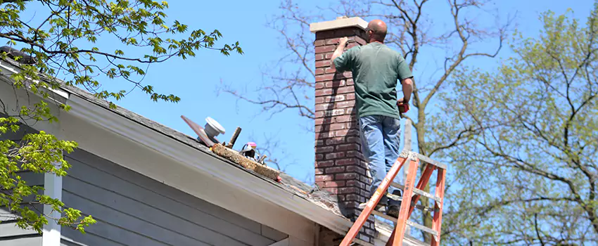 Vinyl and PVC Chimney Flashing Installation in Dunwoody, GA