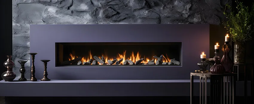 Ember Bed for Ventless Gas Fireplace in Dunwoody, GA